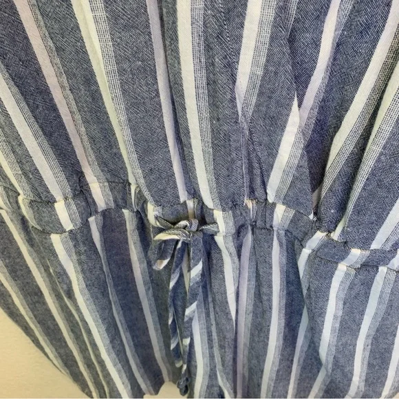 Cloth & Stone Shorts Romper Linen Blend Size Large - Picture 5 of 9